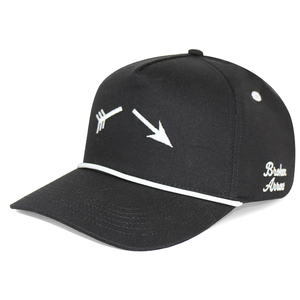 Gorras de Béisbol de 5 Paneles de Algodón HBA54 con Cordón Decorativo y Bordado de <span class=keywords><strong>Flecha</strong></span>, Logotipo Personalizado OEM, Unisex, Estilo Urbano, Casual para Exteriores - Product Image 4