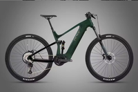 Vélo de descente électrique tout suspendu en fibre de carbone de 29 pouces, Bafang M560, 12 vitesses, batterie intégrée