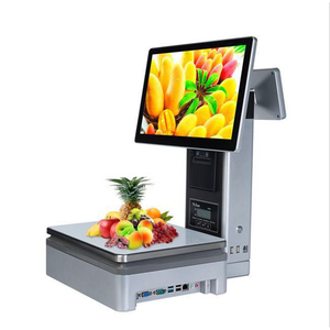 WUXIN Bestseller POS KI-Produkterkennung Bildschirm Digitale Supermarkt-Waage Android POS-System Etikettendruck <span class=keywords><strong>Super</strong></span> - Product Image 2