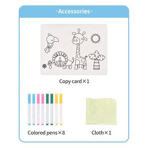 Samtoy 14 นิ้วแท็บเล็ตการเขียนที่มีสีสันแบบลบได้ Doodle กราฟฟิตีกระดานแสงเด็ก LED กระดานวาดภาพพร้อมเพลงเบา - Product Image 5