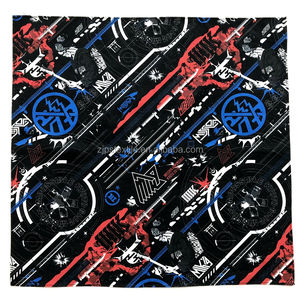 Pirata soie sauvage chiffon hommes cou écharpe Bandana bandeaux pour les gars cou tête foulard mexicain Bandannas - Product Image 1