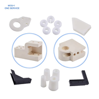 Pièces de fraisage en plastique, 4 pièces, pom, feuille plastique abs, service de fraisage cnc, pvc, nylon, rotation