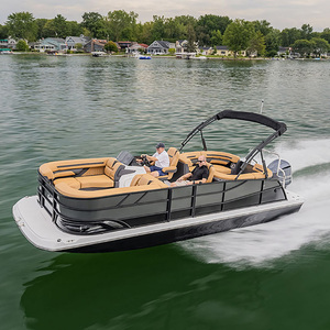 <span class=keywords><strong>Bateau</strong></span> ponton de fête Ecocampor, maison flottante, <span class=keywords><strong>bateau</strong></span> ponton avec <span class=keywords><strong>moteur</strong></span>, <span class=keywords><strong>petit</strong></span> <span class=keywords><strong>bateau</strong></span> ponton pour passagers, <span class=keywords><strong>prix</strong></span> des bateaux pontons, aluminium de luxe - Product Image 1