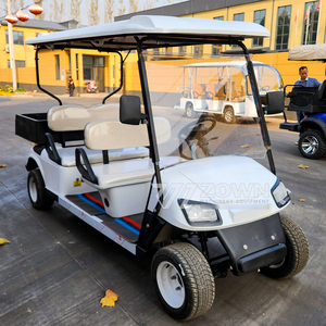 Carrito de Golf Eléctrico OEM de 4 Plazas con Soporte para Bolsa de Golf, para Transporte en Campos de Golf, Granjas y Playas - Product Image 6