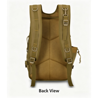 Mochila Táctica Multifuncional Molle con Marco Externo, Unisex, Impermeable, Camuflaje, Cierre de Cremallera, Oxford, Cinturón con Cojín de Aire, para Exteriores