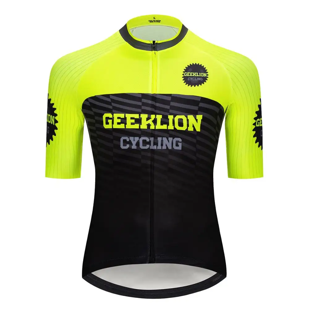 Mens Half Sleeve Bicycle Clothing Aero Race Fit Cycling Jersey Professional Cyclist Goods Bike Traveling Items