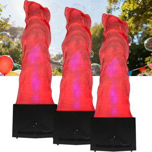 เครื่องสร้างเปลวไฟเทียมจากโรงงาน ไฟ LED RGB เอฟเฟกต์เปลวไฟสำหรับงานปาร์ตี้ฮาโลวีน คริสต์มาส คอนเสิร์ตสด - Product Image 1