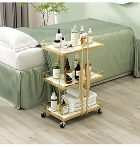 New Product Hair Salon <b>Tool</b> <b>Cart</b> Beauty <b>Cart</b> Shelf Trolley - Product Image 4