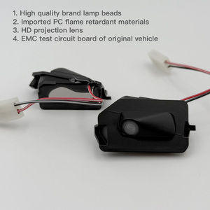2 éclairages de rétroviseur pour Mercedes Benz Classe C E S GLC W205 W213 W222 W253, éclairage d'ambiance de porte de voiture, lampe LED de rétroviseur - Product Image 5