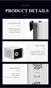 Yee hộp lọc bể cá đa chức năng bộ lọc bể cá khóa bên trong có thể tháo rời với công suất 7-25W - Product Image 6