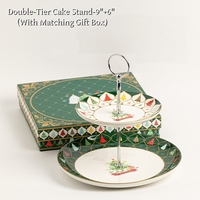 Ensemble de tasses à café en céramique rétro de luxe pour Noël, ensemble de tasses à thé de l'après-midi de haute qualité pour décorations de fêtes