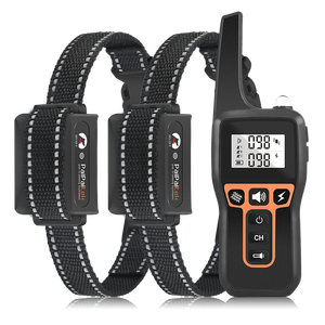 2 Dogs <b>Control</b> Dog Training Collar – Rechargeable <b>Remote</b> Shock Collar Waterproof IP67 Pet Behavior Trainer - Product Image 1