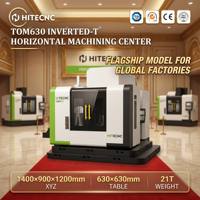 Centre d'usinage horizontal TOM630, machine CNC, machine de fraisage CNC industrielle lourde pour pièces métalliques