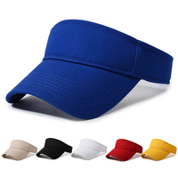 Gorra de Visera Deportiva Personalizada al por Mayor con Logotipo Bordado, de Sarga de Algodón, Lisa, Ajustable