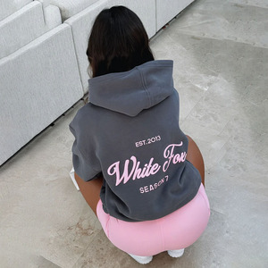Fabricants personnalisés avec sac Pakistan Oem/odm haute qualité 100% coton pull surdimensionné Crop Top Puff impression sweat à capuche - Product Image 1