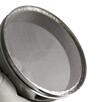 Tamiz de Prueba de Laboratorio de Acero Inoxidable de 200 mm, Malla ASTM E11 # 8,10,12,14,16,18,20 (2.36mm~0.85mm) para Suelo, Arena y Agregados