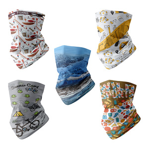 ผ้าคลุมคอแบบ <span class=keywords><strong>OEM</strong></span> ODM พิมพ์ลายโลโก้ตามสั่ง ผ้าคลุมศีรษะแบบพันรอบ ผ้าพันคอแบบยืดหยุ่นสำหรับปั่นจักรยาน เดินป่า ตกปลา - Product Image 2