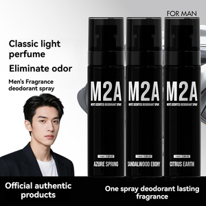 น้ำหอม M2A <span class=keywords><strong>Eau</strong></span> <span class=keywords><strong>de</strong></span> <span class=keywords><strong>Toilette</strong></span> สำหรับผู้ชายน้ำหอมขนาด100มล. ติดทนนานน้ำหอมสำหรับผู้ชายน้ำหอมแบบดั้งเดิม - Product Image 2