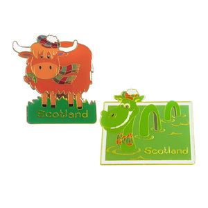 ของขวัญของที่ระลึกเข็มกลัดเข็มกลัดเคลือบโลหะรูปสัตว์น่ารักดีไซน์ตามสั่ง - Product Image 3