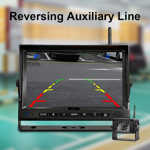 Système de sécurité avec <span class=keywords><strong>caméra</strong></span> de recul sans fil, moniteur numérique 7 pouces avec <span class=keywords><strong>caméra</strong></span> infrarouge <span class=keywords><strong>pour</strong></span> véhicule, bus scolaire - Product Image 4