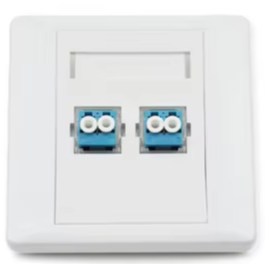 SUBEI 白色 ABS 材质 86 型壁挂式光纤终端盒 <span class=keywords><strong>2</strong></span> 路空纤盒 FTTH 用途型号 SUBEI-P-01 1 年保修 - Product Image 1