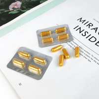 Compléments alimentaires à base de plantes pour hommes, capsules de fibres alimentaires pour adultes, soutien immunitaire, étiquette privée OEM, faible commande minimum