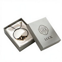 Boîte à bijoux coulissante de luxe personnalisée, emballage cadeau en papier sur mesure pour bague, collier, bracelet, boucles d'oreilles, pendentif