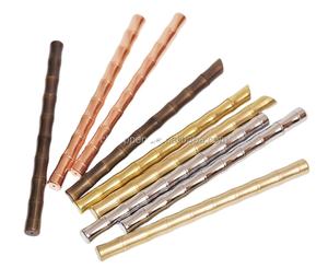 Stylo en laiton en forme de bambou, stylo en bambou métallique, stylo en bambou en cuivre doré - Product Image 2
