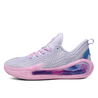 Chaussures de Basketball de Rue d'Entraînement Uniques Unisexe Warrior Jaune Violet Zone Sportive pour Hommes - Vente en Gros Royaume-Uni Saison d'Hiver Semelle Intérieure en PU