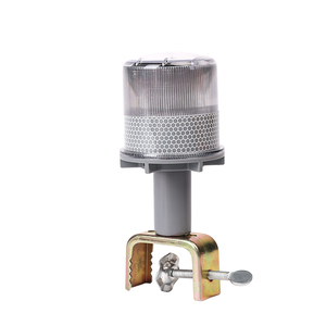 Panneaux de signalisation de signalisation routière portables, balises clignotantes, lampes solaires de sécurité, cônes lumineux pour allées et travaux routiers - Product Image 3