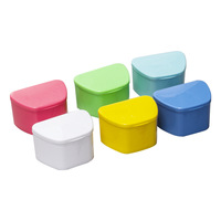 Boîte de Rangement Premium pour Prothèses Dentaires Complètes, Grande Boîte de Conservation pour Dents Artificielles et Gouttières de Contention CE/ISO