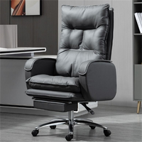 Chaise de patron peut s'allonger Massage moderne ergonomique en cuir synthétique confortable chaise de bureau sédentaire chaise d'ordinateur en gros