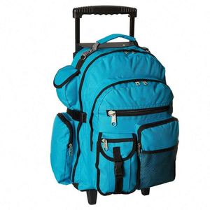 Sac à dos à roulettes de luxe BSCI pour la randonnée et les affaires, taille unique - Product Image 1