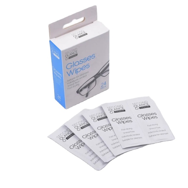 Anti-Fog Disposable Factory Selling Directly Eyeglass Cleaning Screen Wipes 12*15CM