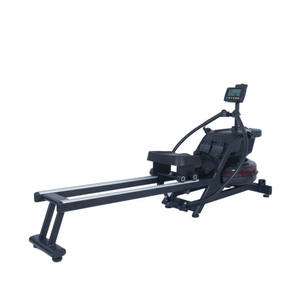 Wholesale Foldable <strong>Water</strong> 8 Levels Resistance Indoor <strong>Rowing</strong> <strong>Machine</strong> Home Gym Equipment Fitness Cardio Trainer - Product Image 1