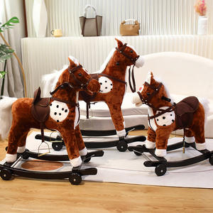 Доктор верховой езды животных плюшевая игрушка-качалка для детской вечеринки - Product Image 5