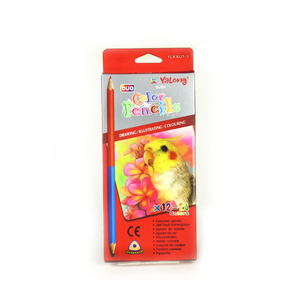 Juego de <span class=keywords><strong>24</strong></span> lápices de colores al óleo profesionales de doble punta, de madera. - Product Image 3