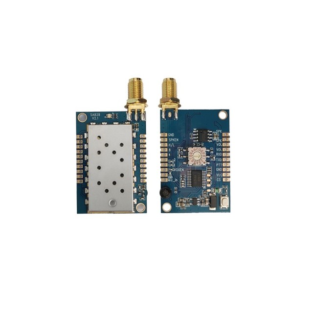 G-NiceRF 3.5-5km All-in-One UHF / VHF Frequency Embedded Intercom Module High-integrated Walkie Talkie Module SA828