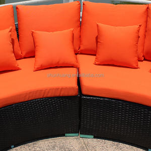 Neue stil garten rattan sofa sectional outdoor aluminium sofa sets - Product Image 6