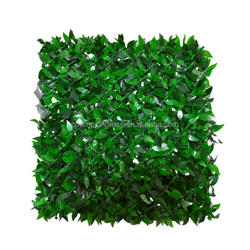artificial wire mesh roll fence faux green pine needle wall courtyard grass fence plant usage