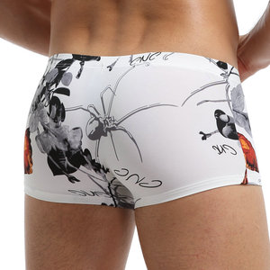 Calzoncillos <span class=keywords><strong>Boxer</strong></span> para Hombre, Diseño Popular <span class=keywords><strong>de</strong></span> Verano, Suaves, Lisos, Transpirables, <span class=keywords><strong>de</strong></span> Seda Helada, <span class=keywords><strong>de</strong></span> Secado Rápido - Product Image 1
