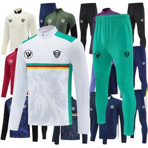 Conjunto de Treino de Futebol de Qualidade Tailandesa 2526, Jaqueta de Futebol com Zíper, Uniforme de Treinamento de Futebol - Product Image 6