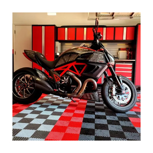 Tapis de sol de <span class=keywords><strong>garage</strong></span> en plastique robuste SUEZ, antidérapant, surface en parquet, pour atelier de réparation automobile 4S, <span class=keywords><strong>garage</strong></span> - Product Image 1