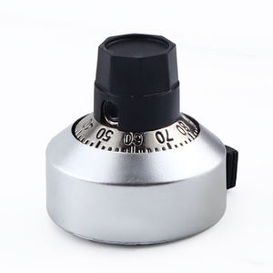 SNXRON Multi Turn Potenciômetro Botão P/N H-23-6A Contagem Escala Furo Interno 6.35mm Parafuso De Fixação - Product Image 5