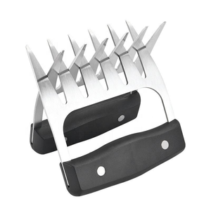Utensilio de Barbacoa Coreano de Acero Inoxidable <span class=keywords><strong>con</strong></span> Mango de Plástico, Diseño de Garra de Oso, para Camping, Parrillas de Cerámica Kamado, Incluye <span class=keywords><strong>Pinchos</strong></span> - Product Image 5