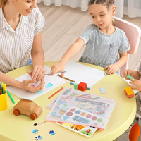 Articles populaires : Pochette de rangement pour documents en PVC translucide A4, imperméable, durable, multi-usages, pour le rangement de jouets et de livres