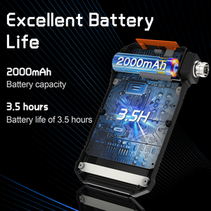 Caméra d'endoscopie industrielle portable avec écran IPS de 4,3 pouces, objectif de 8 mm de haute qualité, câble de 5 m, 1080p, pour la réparation automobile - Product Image 4