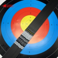 Flèches en carbone Linkboy Archery 40T de 32 pouces, Spine 350-900, ID 3,2 mm +/-0,001, pointes de type intérieur pour arc recurve