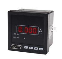 Instrumento digital monofásico trifásico RS485 medidor de panel digital AVHZdigital AC amperímetro