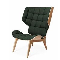 Chaise de salon danoise bon marché salon rembourré en bois courbé chaise d'appoint mammouth salon